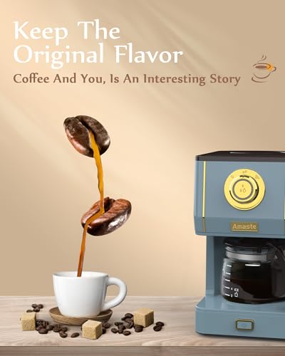 Coffee Maker 5 Cup Coffee Pot with Three Brewing Modes