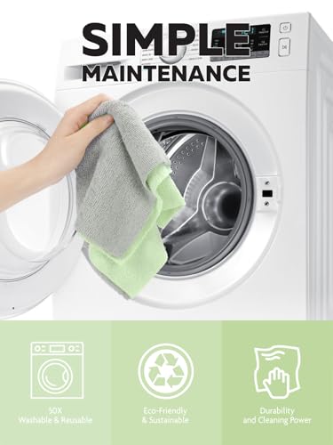 Microfiber Cleaning Cloth Roll (75 Count)