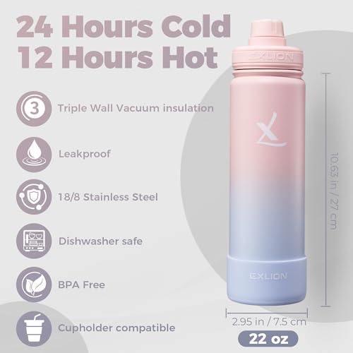 Tea Infuser Water Bottle 22 Oz