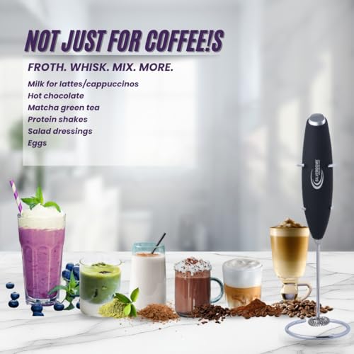 s Powerful Handheld Milk Frother