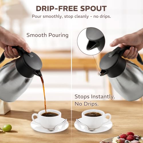 Thermal Coffee Carafe for Keeping Hot