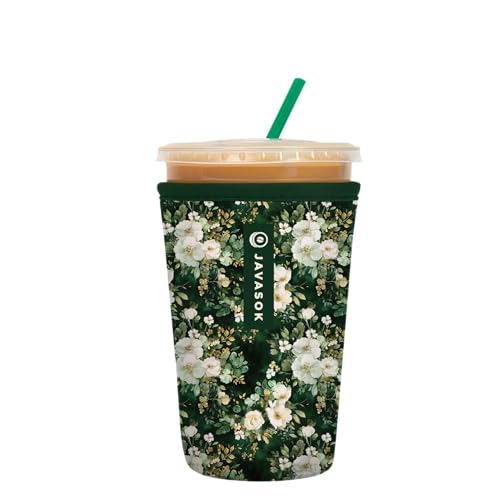 JavaSok Iced Coffee & Cold Soda Insulated Neoprene Cup Sleeve