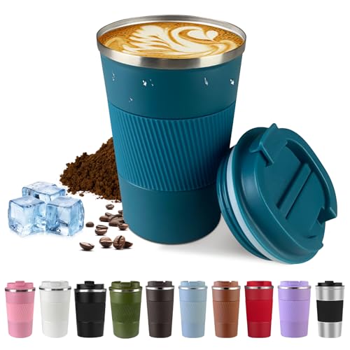 Vacuum Insulated Stainless Steel Travel Coffee Mug