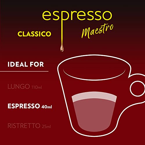Espresso Maestro Classico Aluminum Capsules Compatible with Nespresso* Original Machines (60 Count)