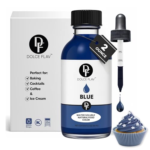 Blue Food Coloring from Spirulina