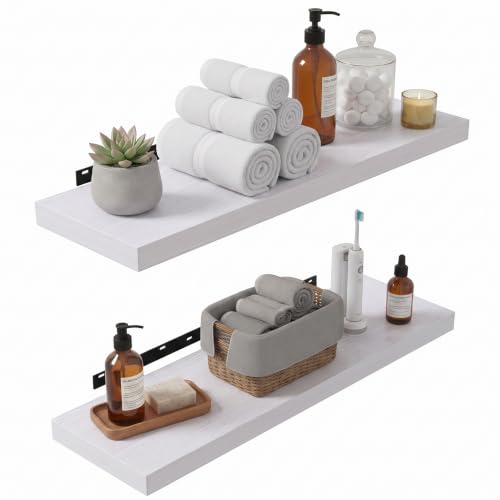 Floating Wall Shelves (2 Count)