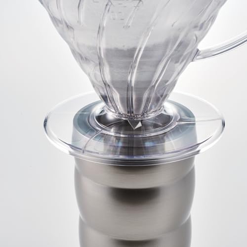 V60 Plastic Coffee Dripper Pour Over Cone Coffee Maker Size 02 (4 Count)