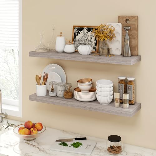 36 Inch Floating Shelves (2 Count)