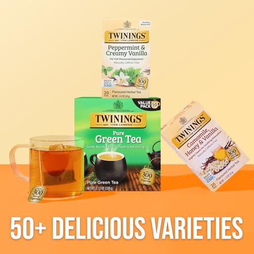 Peppermint & Creamy Vanilla Herbal Tea Bags (120 Count)