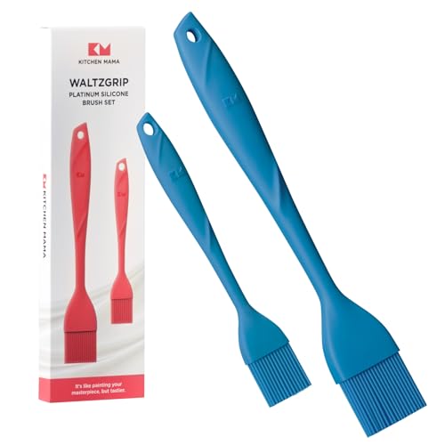 WaltzGrip Platinum Silicone Basting Pastry Brush (2 Count)