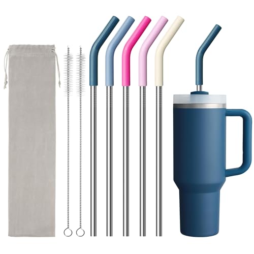 12.2" Long Metal Straw for Stanley 40oz Cup