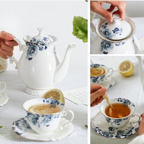 Bone China Tea Set for Adults