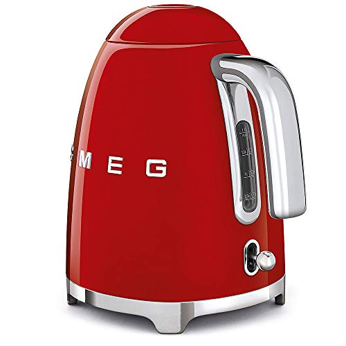 50's Retro Style Electric Water Kettle with Automatic Shutoff