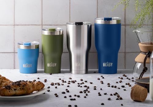 Beast 30 oz Tumbler Stainless Steel Vacuum Insulated Coffee Ice Cup Double Wall Travel Flask