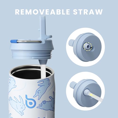 Stainless Steel Water Bottle 32 oz Rabbits