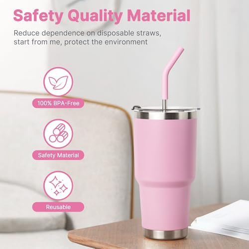 Metal Straws for YETI 30 oz Tumbler