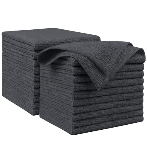 Microfiber Cleaning Cloth Grey 20PK (20 Count)