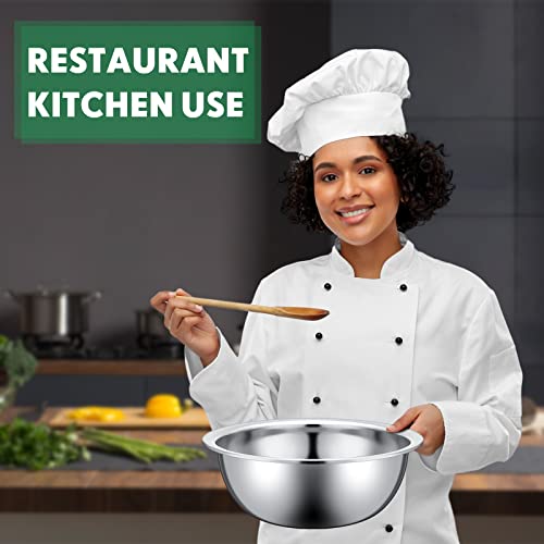 Stainless Steel Mixing Bowls Set (12 Count)