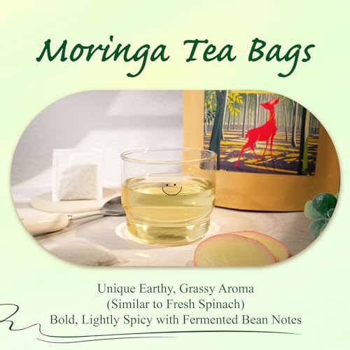 Moringa Tea Bags 100ct (100 Count)