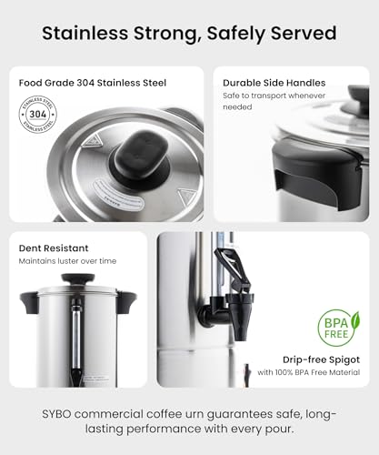 120 Cup Commercial Coffee Urn