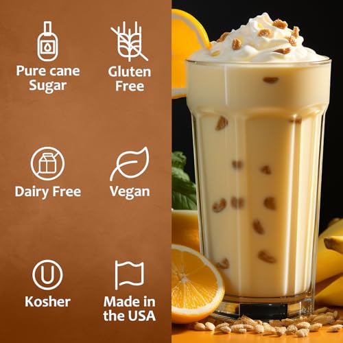 Banana Syrup Flavored Syrup for Coffee (25.4 Fl Oz)