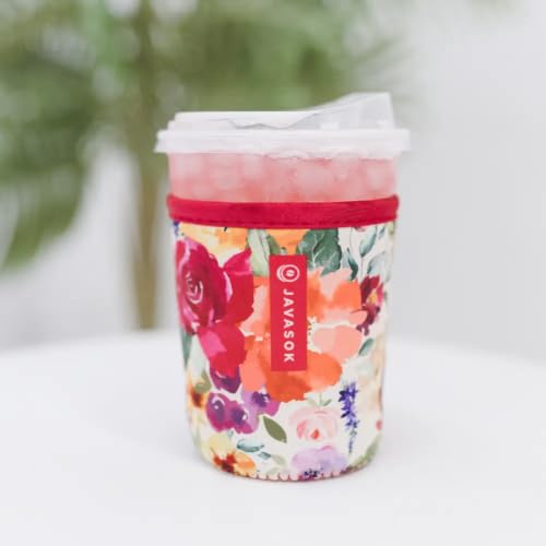 JavaSok Iced Coffee & Cold Soda Insulated Neoprene Cup Sleeve