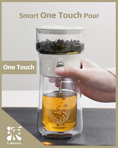 Glass Tea Infuser Pot