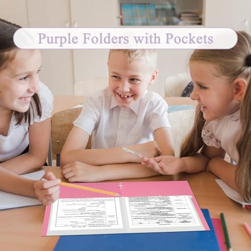 File folders with Pockets (100 Count)
