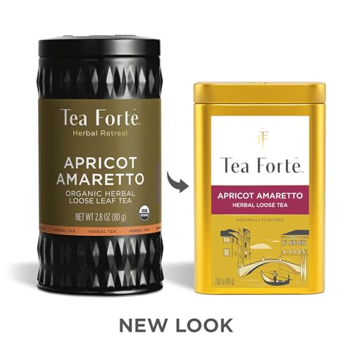Apricot Amaretto Loose Leaf Tea Canister (2.82 Ounce)