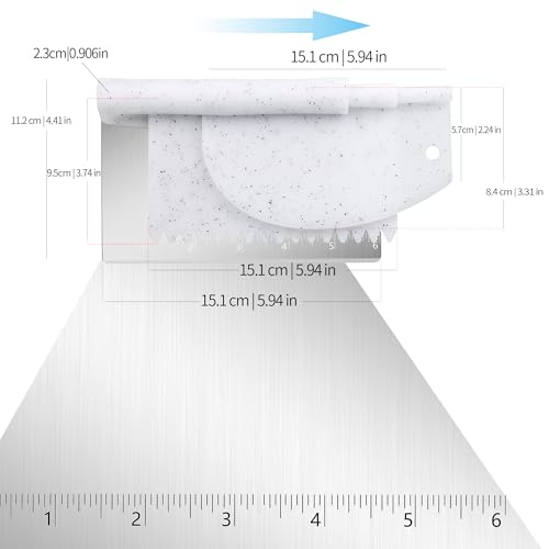 Bench Dough Cutter (5 Count)