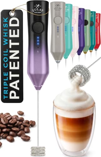 Rechargeable Milk Frother Handheld