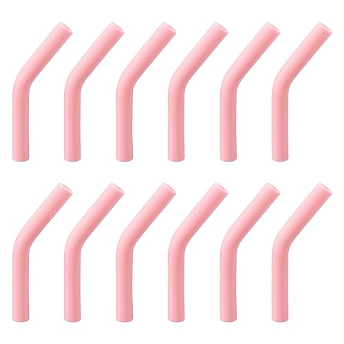 12pcs Silicone Straw Tips (12 Count)