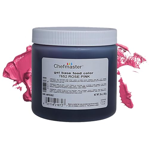 Rose Pink Gel Food Coloring (20 Fl Oz)
