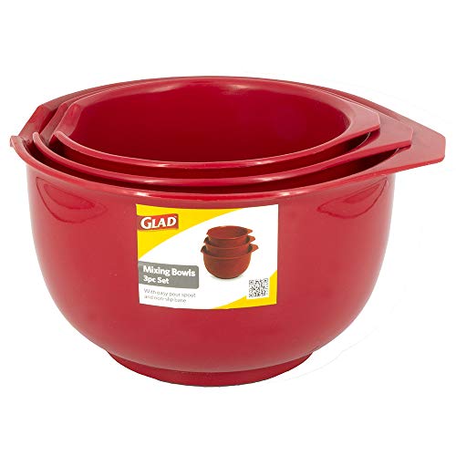 Mixing Bowls with Pour Spout