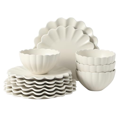 Bistro Fleur Plates and Bowls Sets