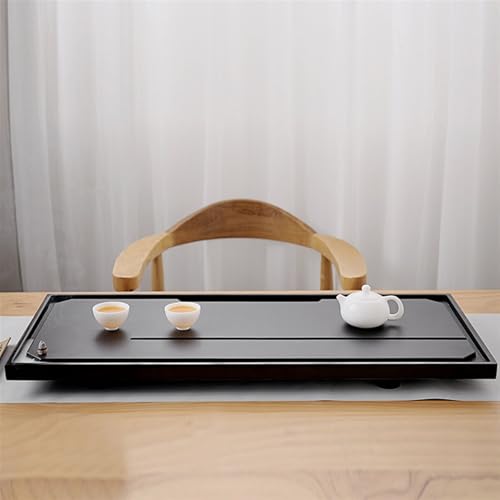 Tea Set Natural Ebonite Tea Tray Simple Home Modern Living Room Kung Fu Tea Sets Tea Sea Desktop Embedded Tea Table Chinese Tea Set