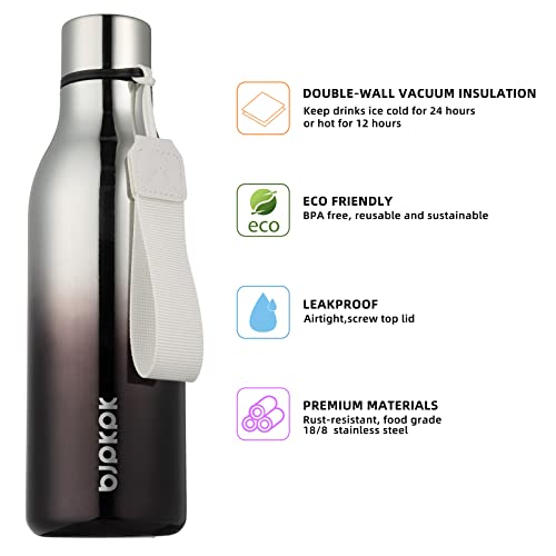 18oz Insulated Water Bottle
