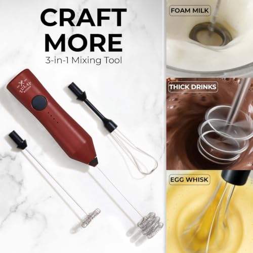 Rechargeable Milk Frother Handheld