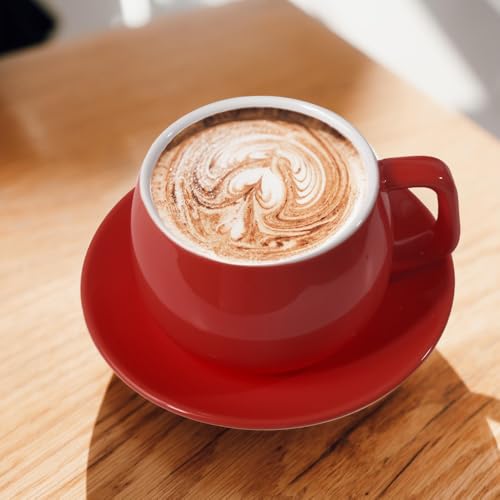 Porcelain Coffee Cup with Saucer 270ml (9.99 Count)