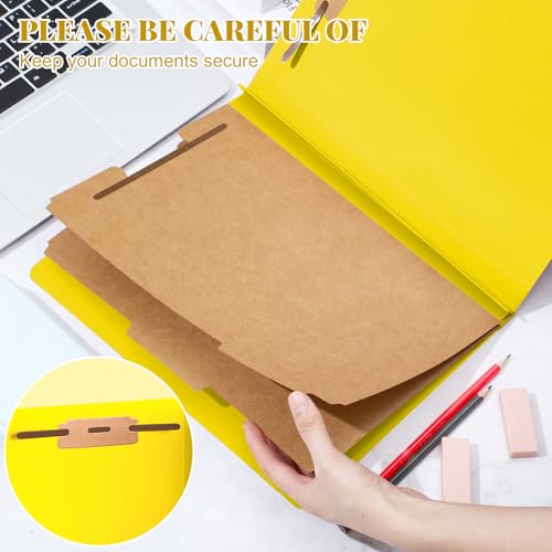 12 Pcs Classification Folders Letter Size Bulk
