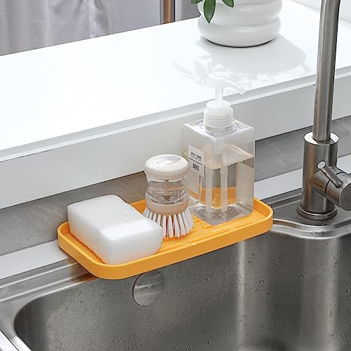 Silicone Kitchen Sink Organizer Tray for Multiple Usage