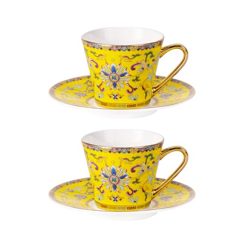 Tea Cup and Saucer (2 Count)