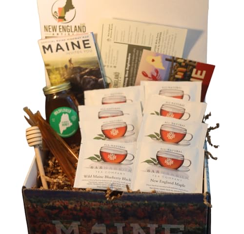 Maine Tea & Honey Gift Box