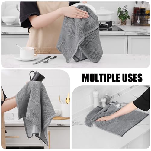 380 GSM Cotton Premium Kitchen Towels 12 Pack (12 Count)
