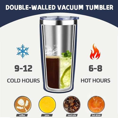 20 oz Tumbler with Lids and Straws