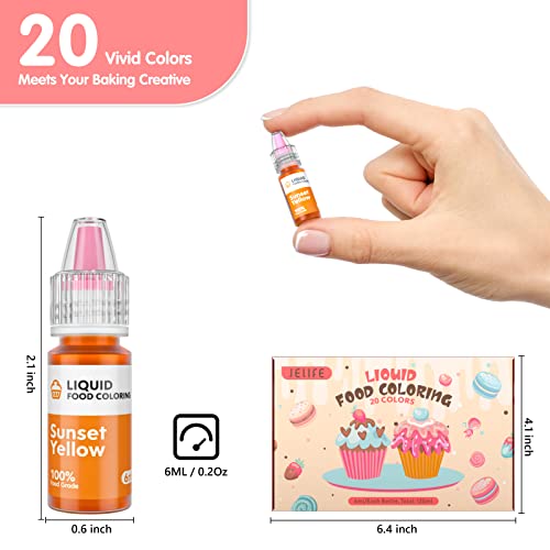 Food Coloring Liquid Set (5 Fl Oz)