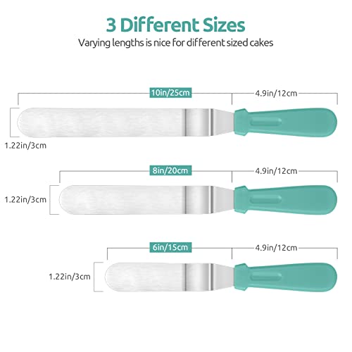 Offset Icing Spatula Set (3 Count)