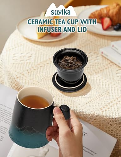 Tea Cup with Infuser and Lid (15.2 Count)