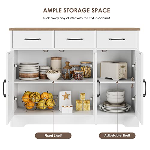 Kitchen Buffet Cabinet with Storage