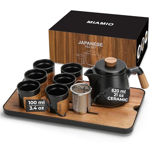 Japanese Chinese Tea Set 6 x 3.4 oz